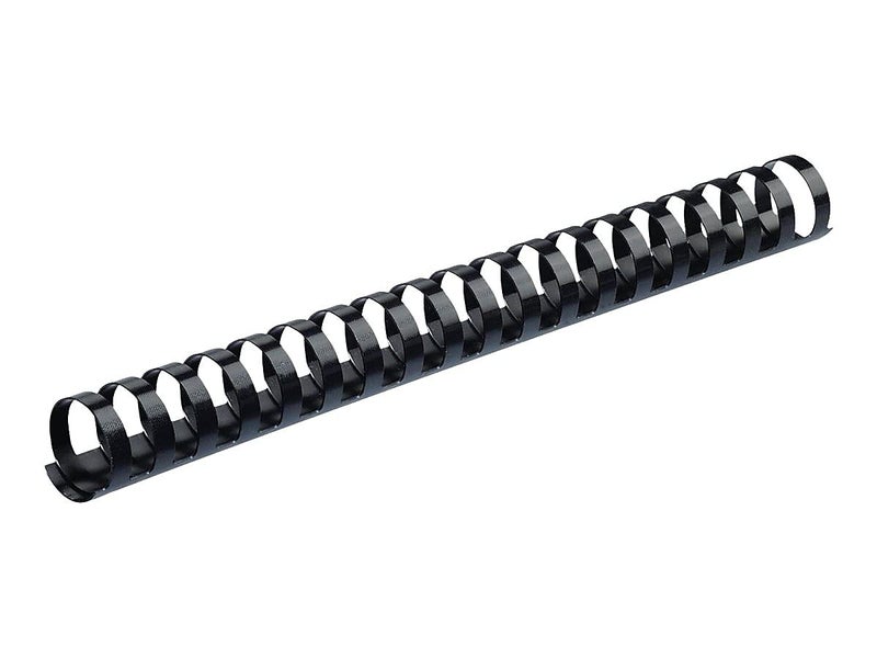 Fellowes 52367 Plastic Comb Bindings, 3/4" Diameter, 150 Sheet Capacity, Black (Pack of 100 Combs) - Image 2